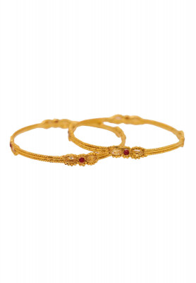 Gold Plated Thin Churi