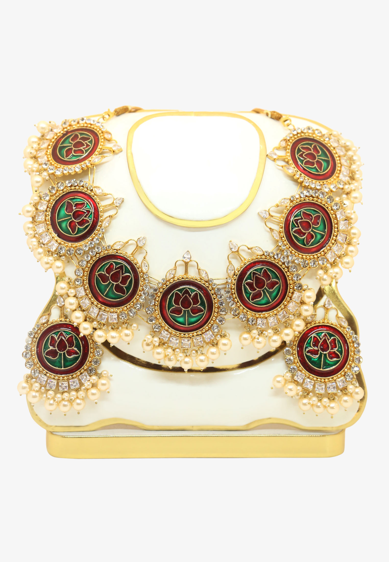 U Shape Pearl Necklace