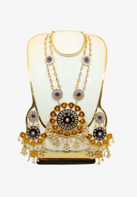 Blue Meena Sita Set