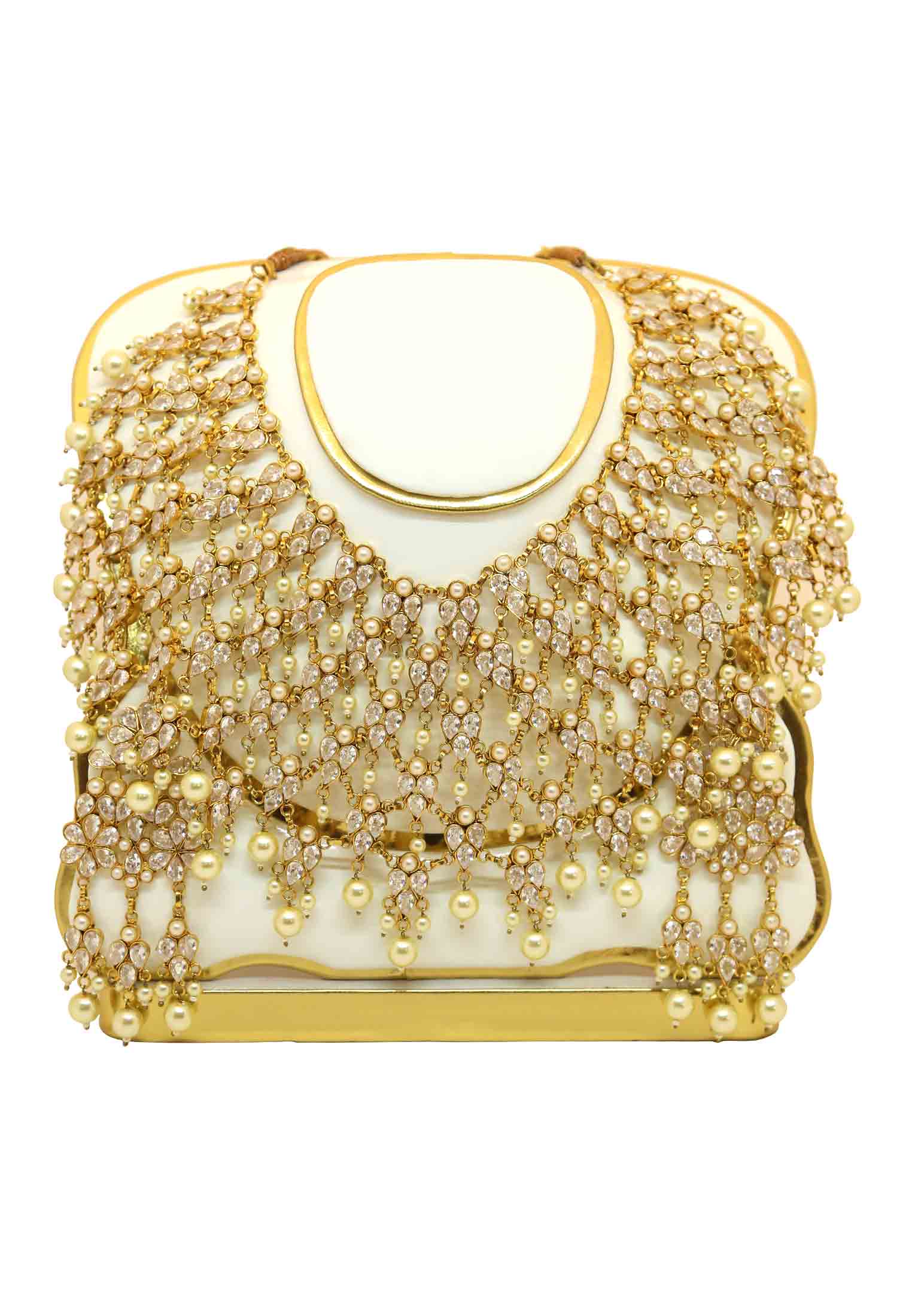 Big Gold plate Jorwa Necklace