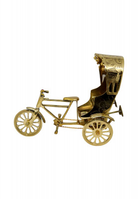 Aluminum Show piece Rickshaw
