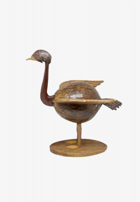 Wood Bird Shape Show piece 