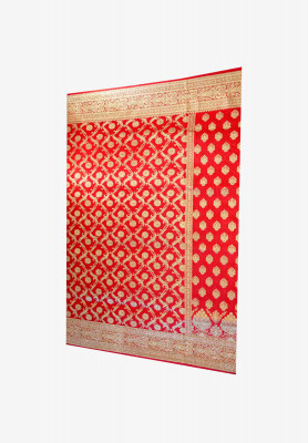 Pure Benarasi Katan (Red)