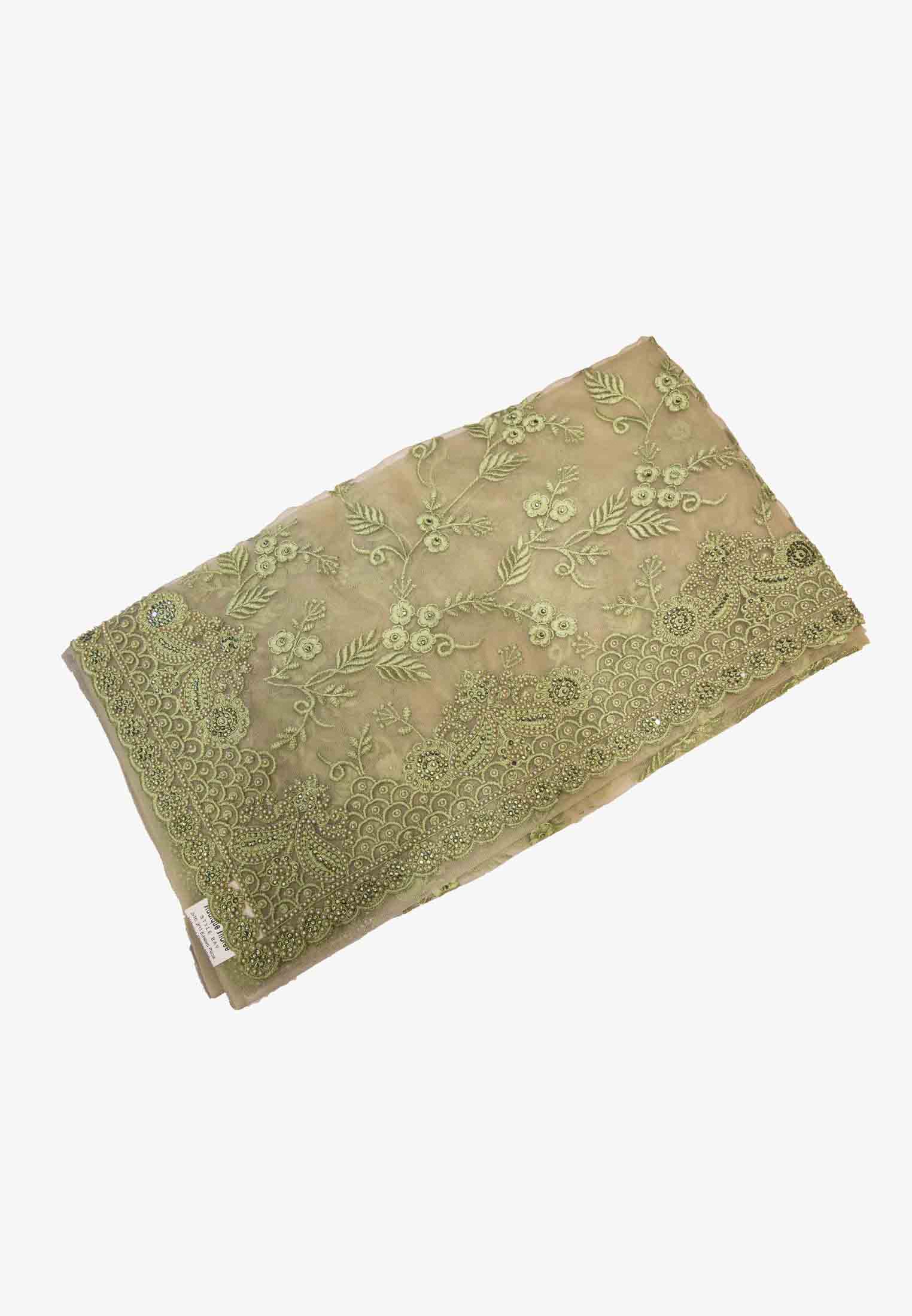 Party Saree (Light Green)