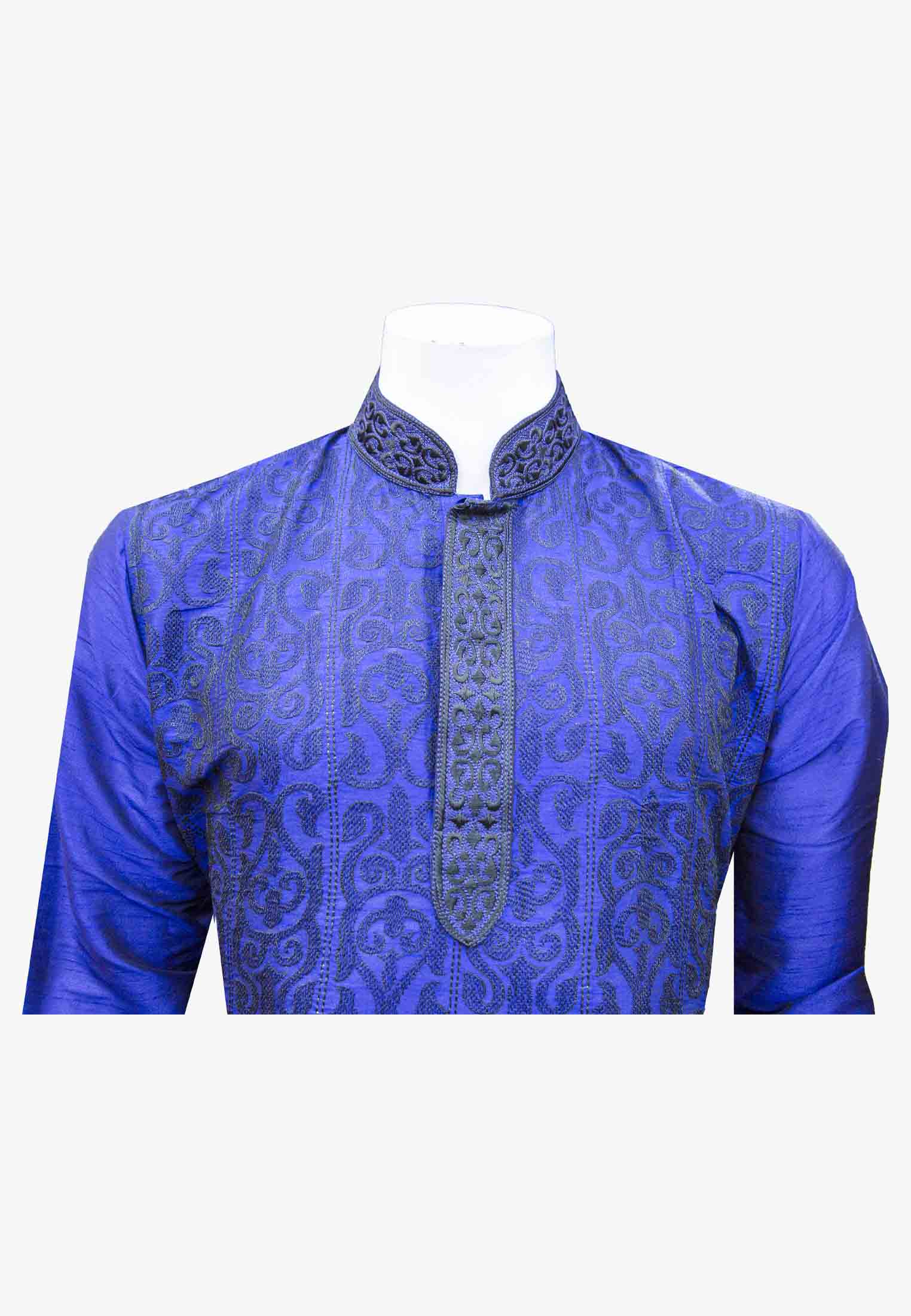 Indian Party Dark Blue Panjabi