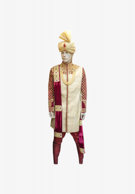 Rajasthani wedding sherwani