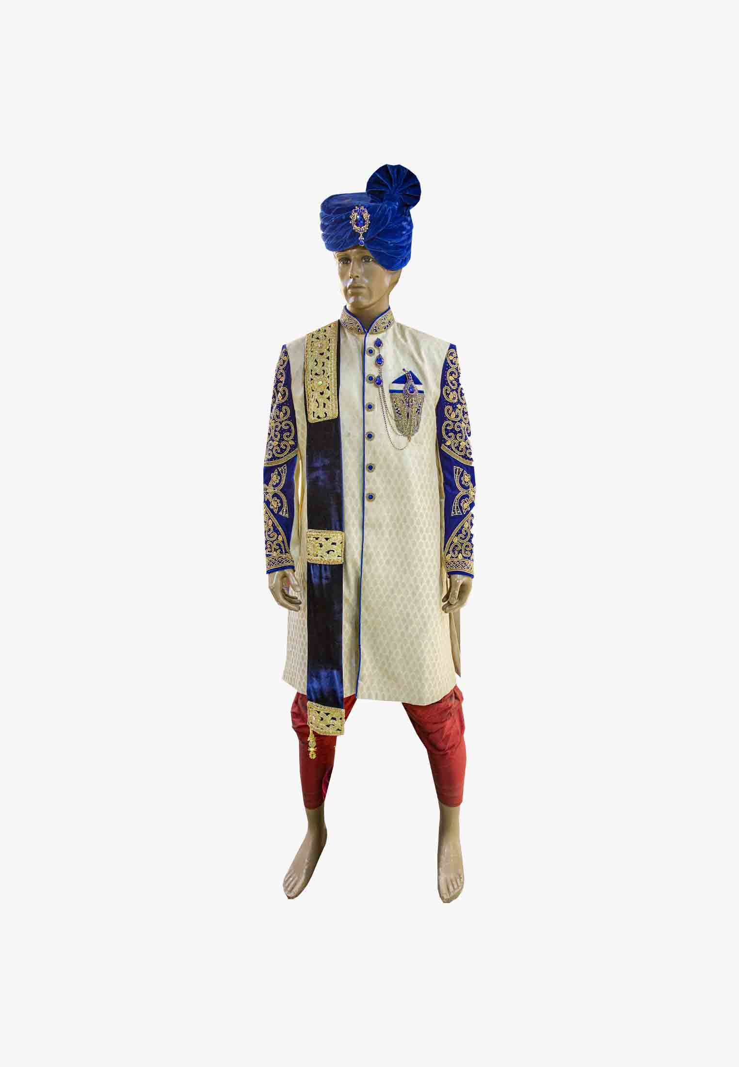 Rajasthani wedding sherwani