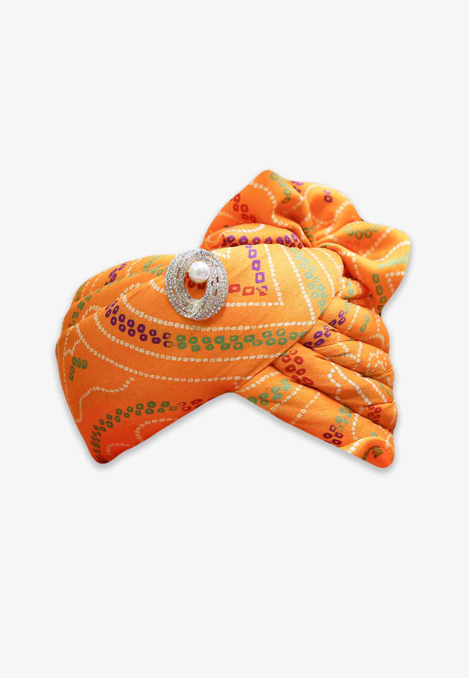 Yellow Rajasthani Wedding Pagri
