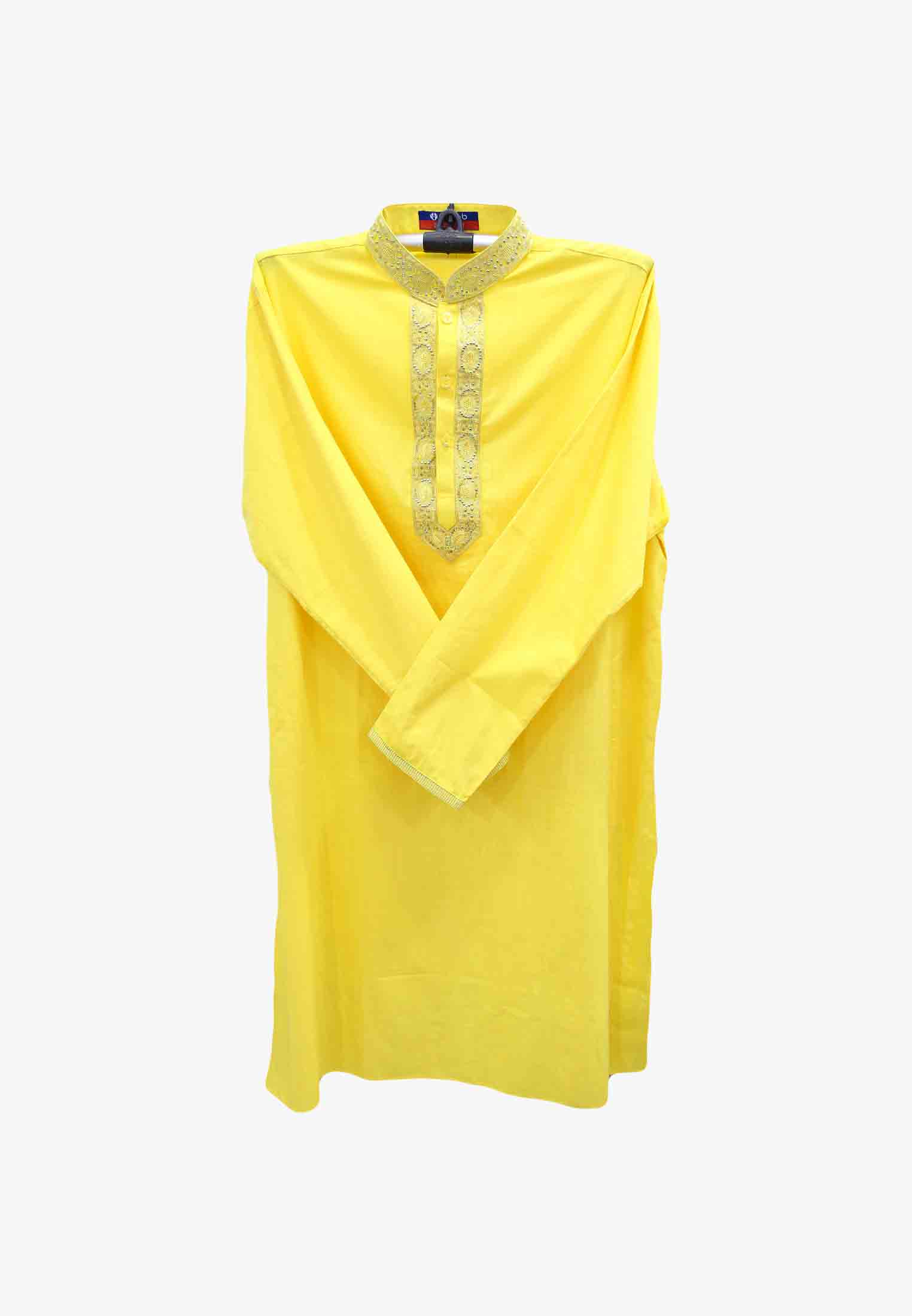 Yellow Colored stylist Panjabi