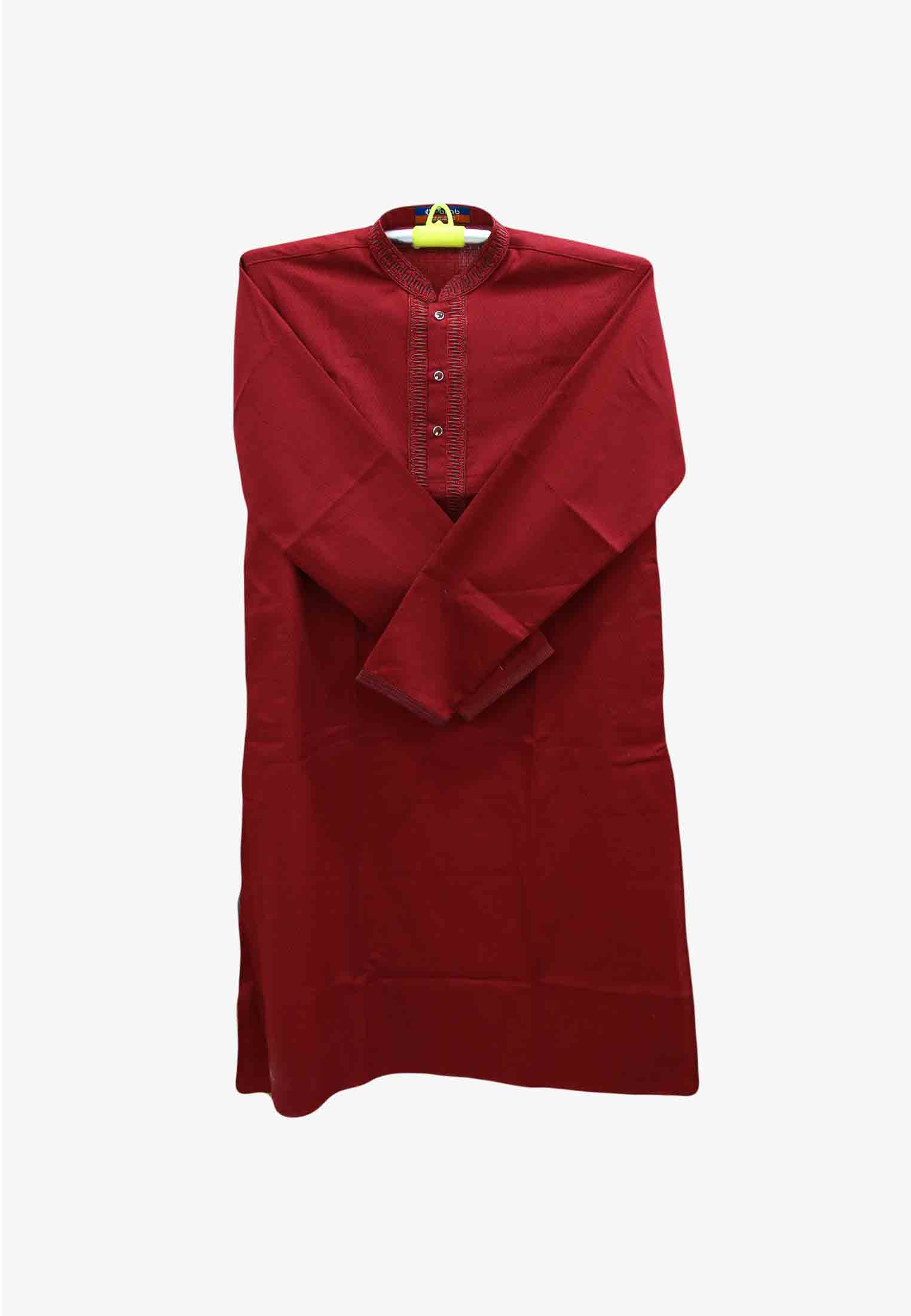 Maroon Colored stylist Panjabi