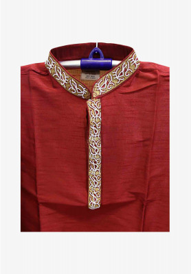 Maroon Colored stylist  Panjabi