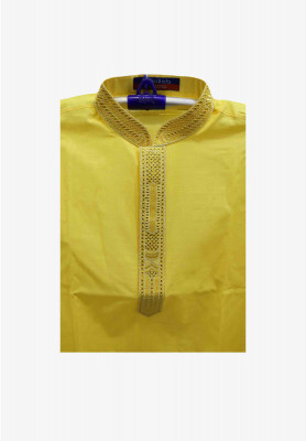 Yellow Colored stylist  Panjabi
