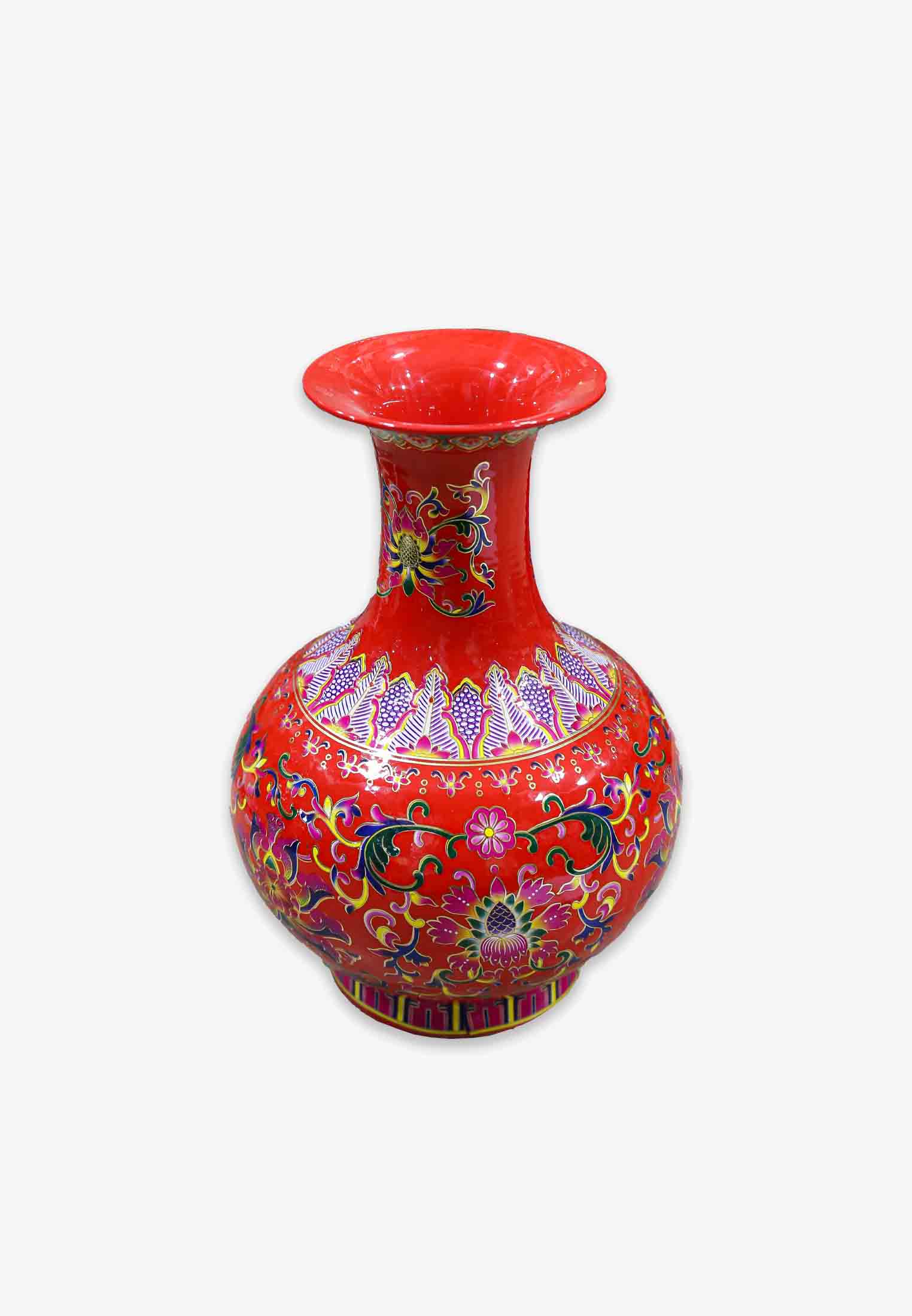 A Beautiful China Flower Vase