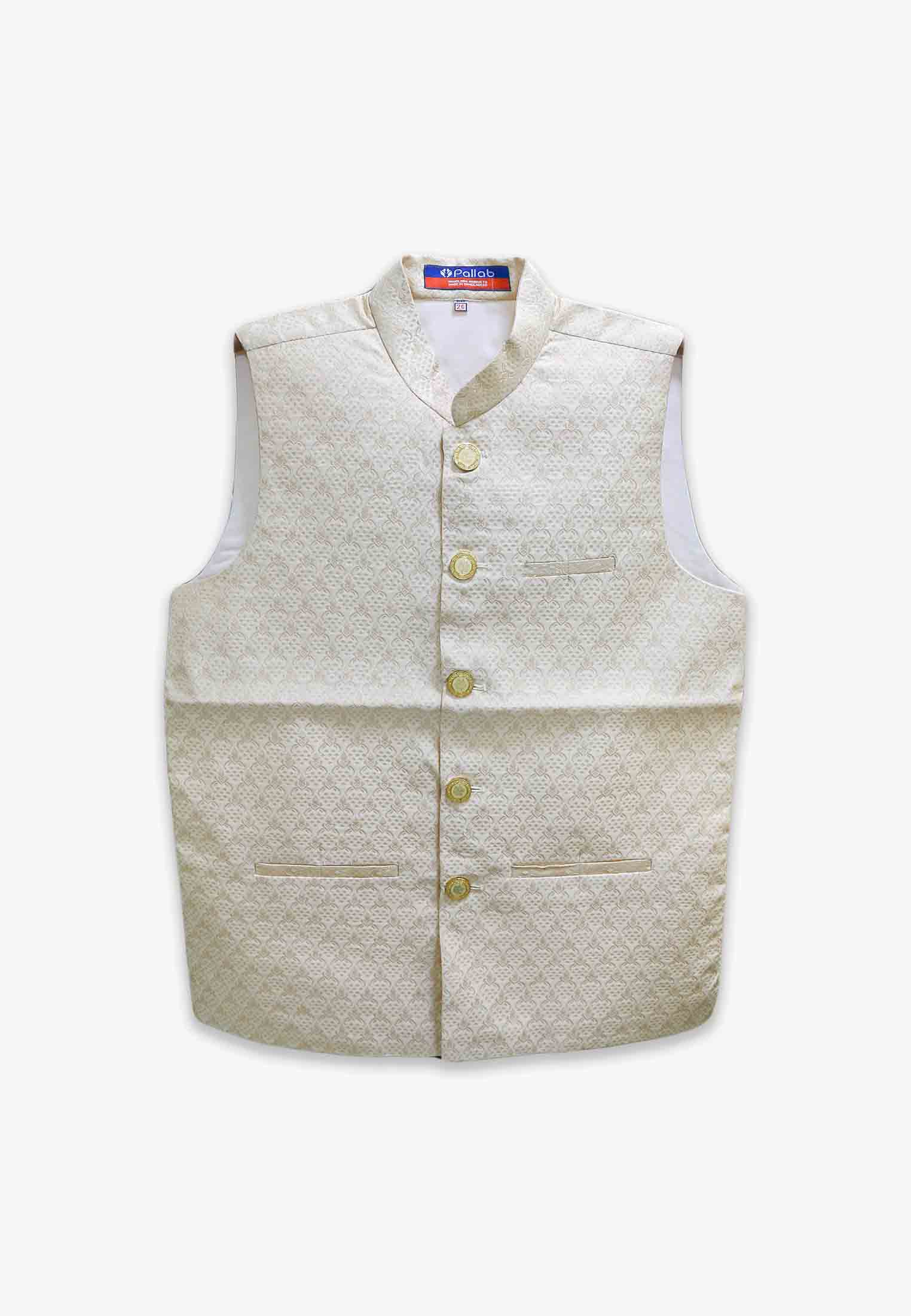 Off white Indian Nagpuri Koti
