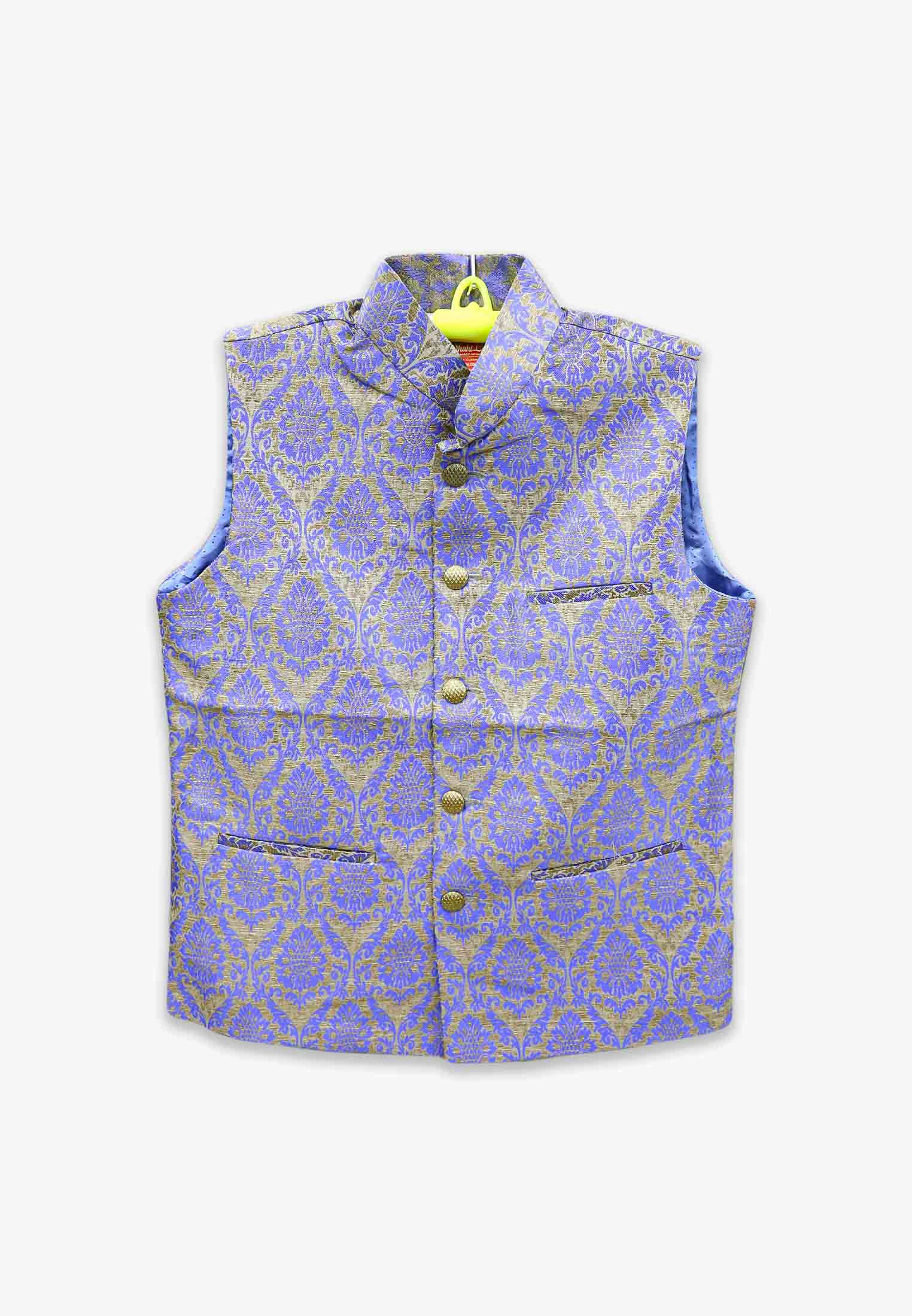 Light Blue Indian Nagpuri Koti