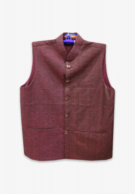 Maroon Indian Nagpuri Koti