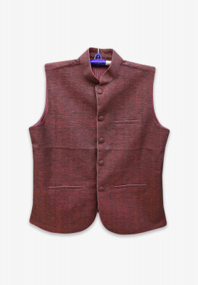 Maroon Indian Nagpuri Koti