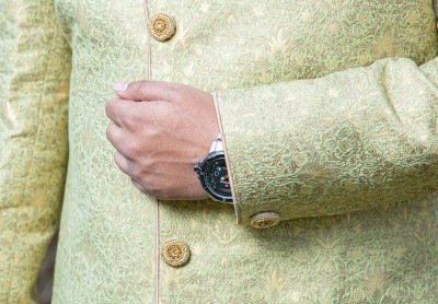 Light Green Color Sherwani for Rent