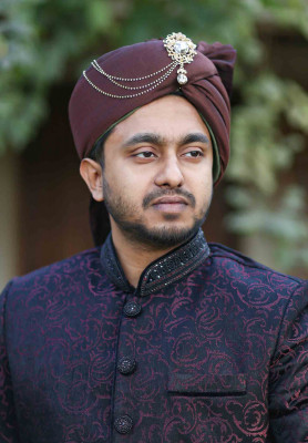 Purple Color Sherwani for Rent