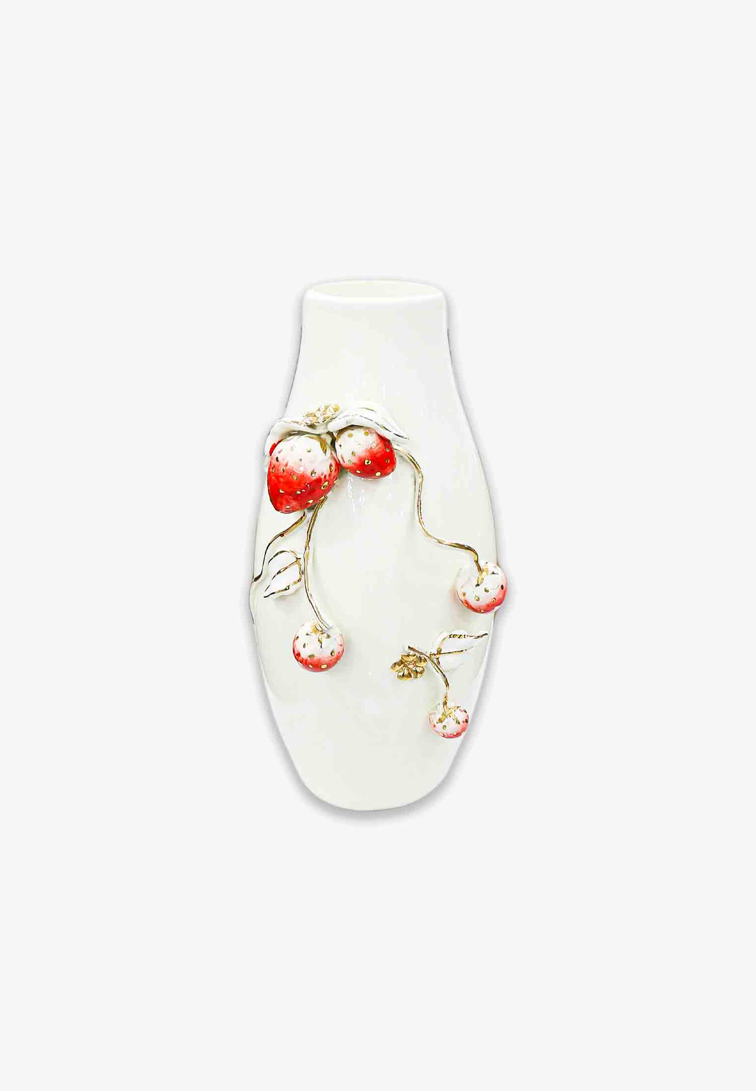 A Colorful Chinese Flower Vase