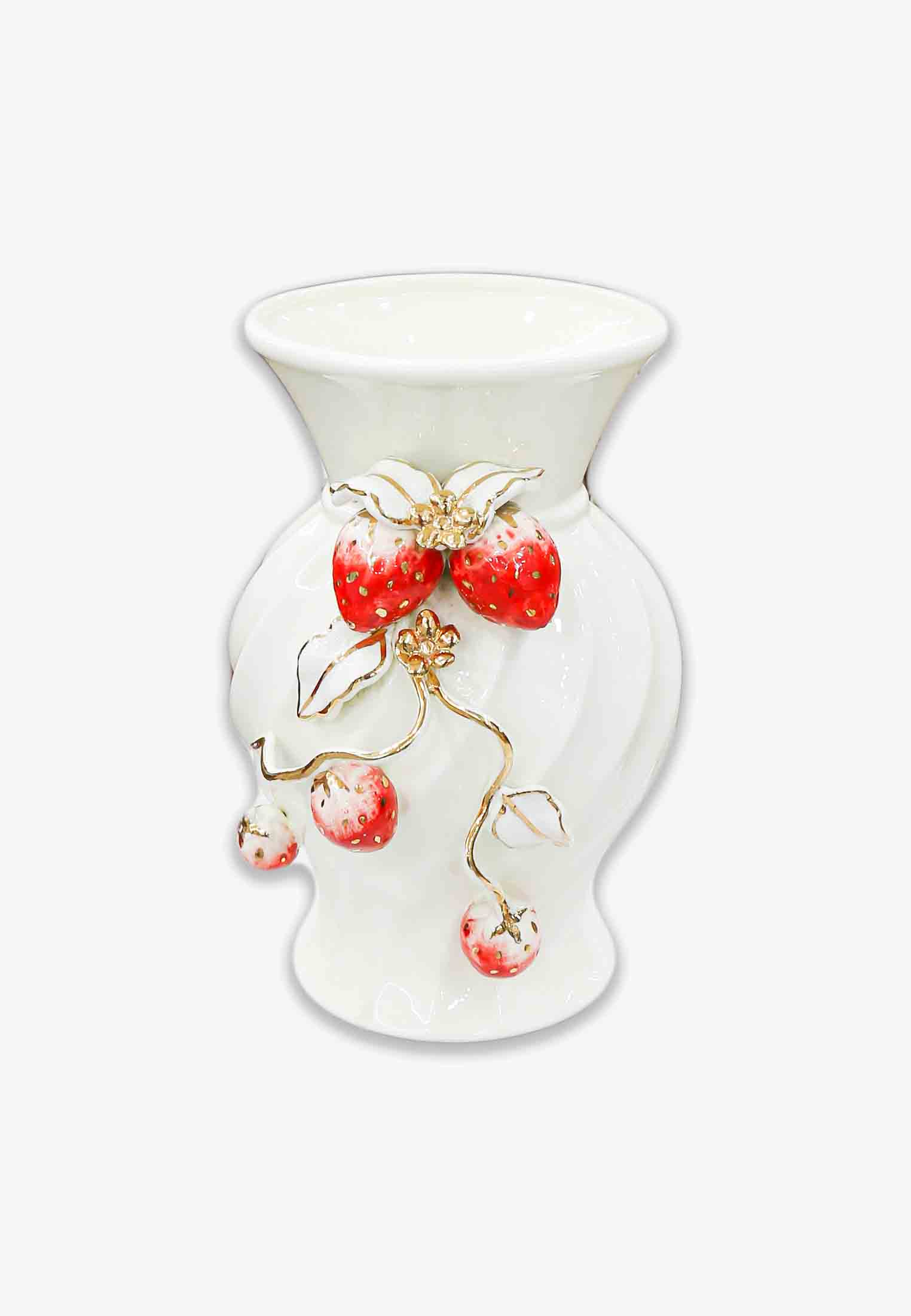 A Colorful Chinese Flower Vase