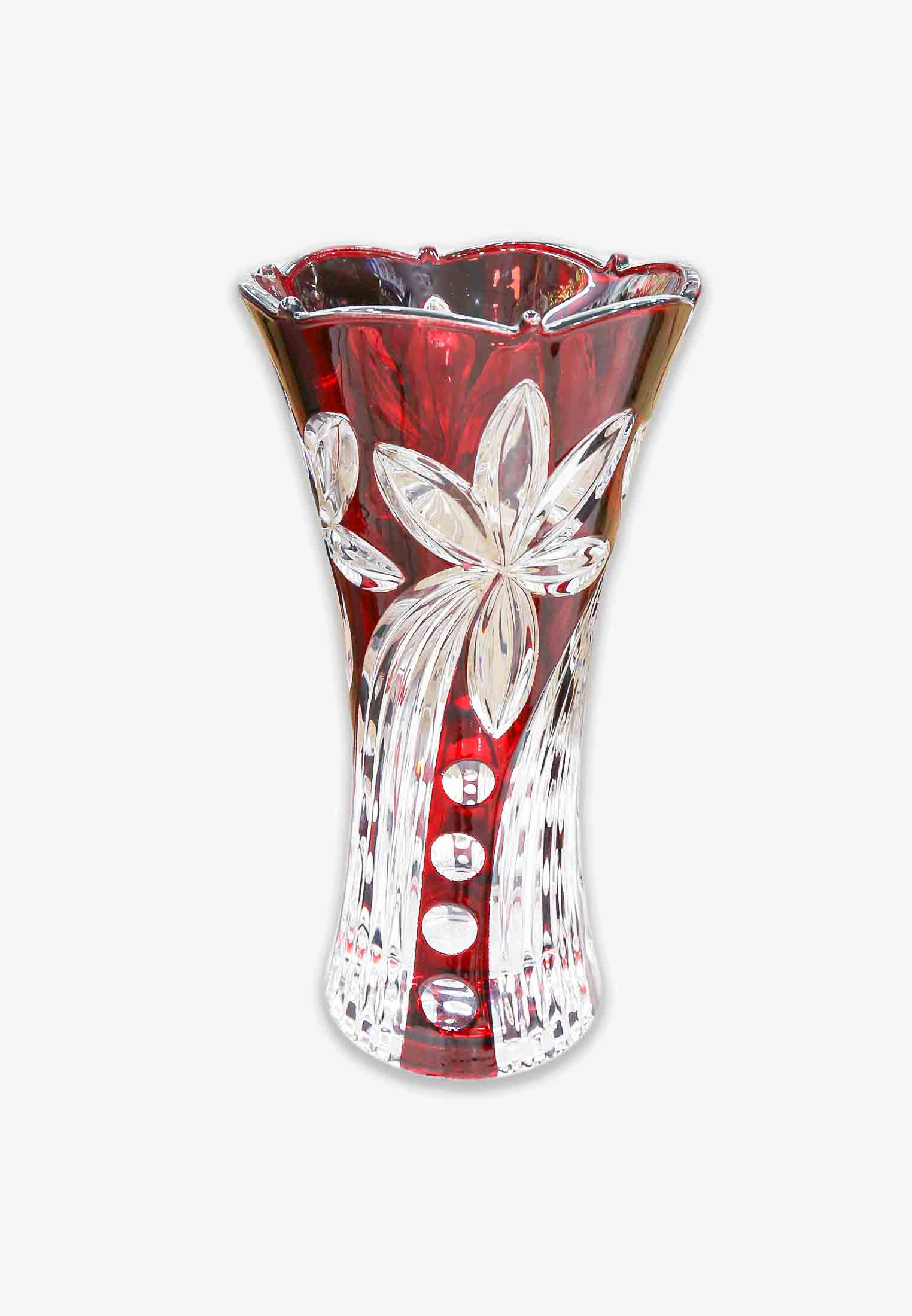 A Colorful Chinese Flower Vase