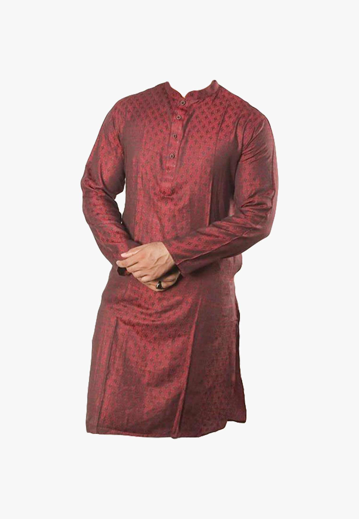 Semi long panjabi for Gaye Halud