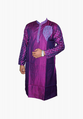 Semi long panjabi for men