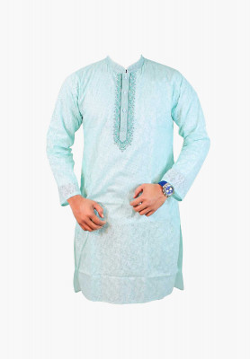 Semi long panjabi for men