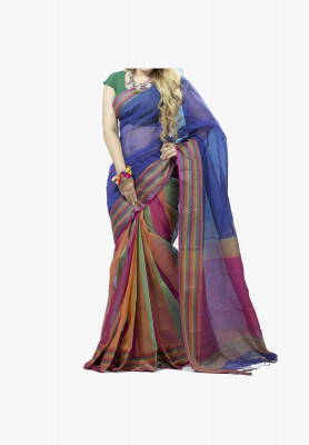 Multi-color cotton silk Saree
