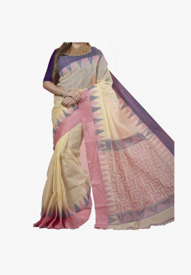 Multi-color cotton silk Saree