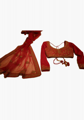 Magenta Torshor Lehenga