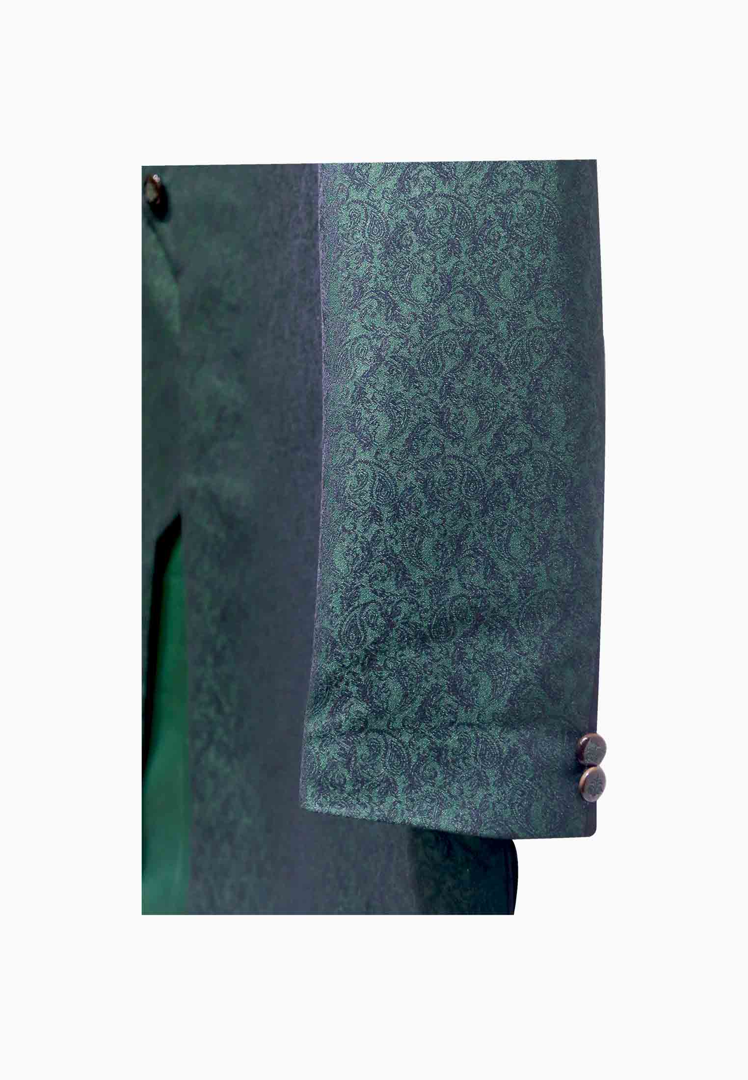  Bottle green Weeding Sherwani