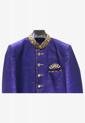Royal Blue Sherwani