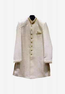 Zamia cotton Short Sherwani