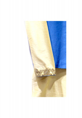 Blue Pain Koti Panjabi