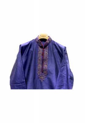 Nevi Blue Party Panjabi