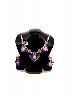  Purple Necklace set