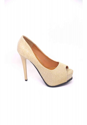 Shinning foam High pencil heel 