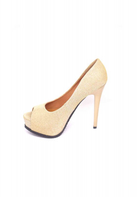 Shinning foam High pencil heel 