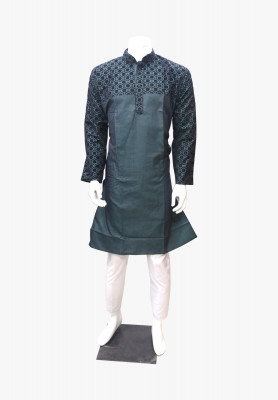 Deshi Cotton-ambush panjabi for male