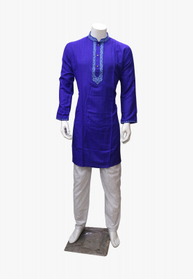 Piyaz cotton  Party Neck embroidery Indian Panjabi 