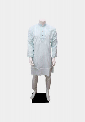 Neck print mishti indian panjabi