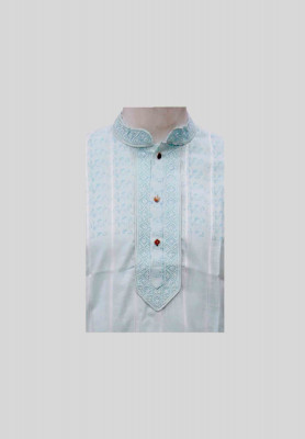 Neck print mishti indian panjabi